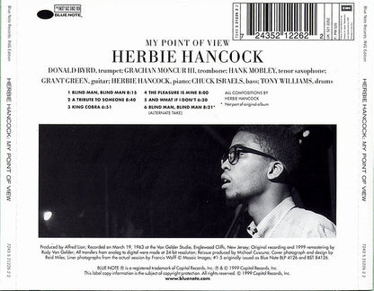 Herbie Hancock : My Point Of View (CD, Album, RE, RM)