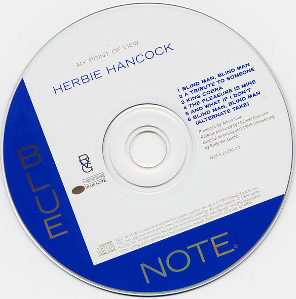 Herbie Hancock : My Point Of View (CD, Album, RE, RM)