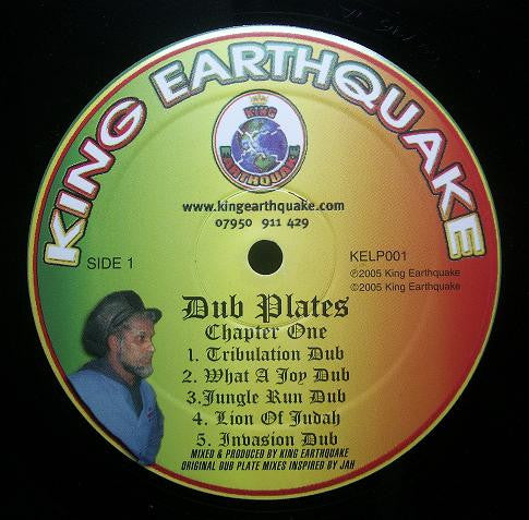 King Earthquake : Earthquake Dub-Plates Chapter One (LP)