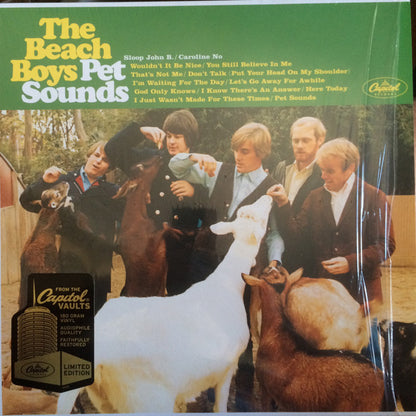 The Beach Boys : Pet Sounds (LP, Album, Mono, Ltd, RE, 180)