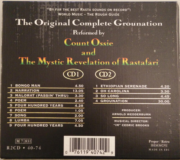 Mystic Revelation Of Rastafari : Grounation (The Roots Of Reggae) (2xCD, Album, RE)