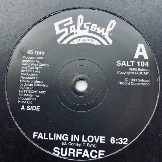 Surface : Falling In Love (12", RE, RM)