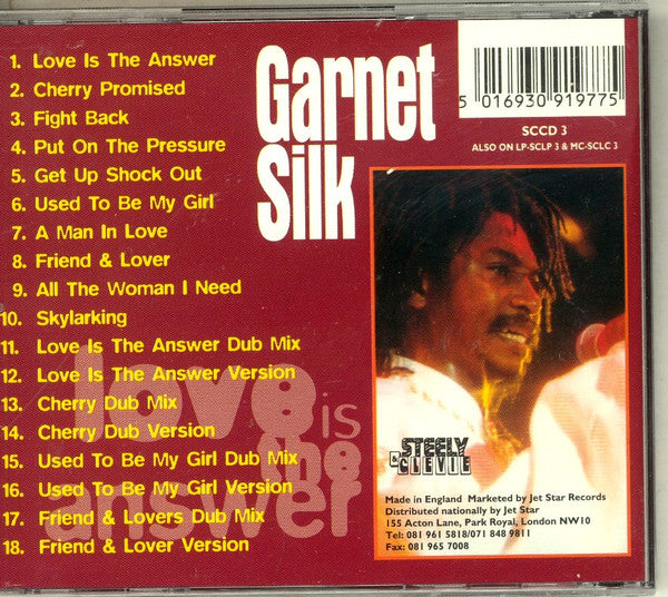 Garnett Silk : Love Is The Answer (CD, Album)