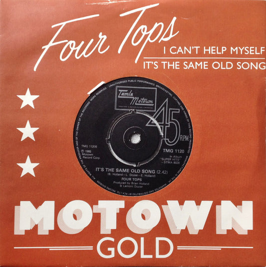 Four Tops : I Can't Help Myself / It's The Same Old Song (7", Single)