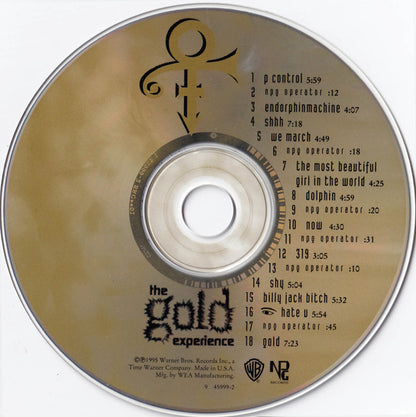 The Artist (Formerly Known As Prince) : The Gold Experience (CD, Album, Spe)