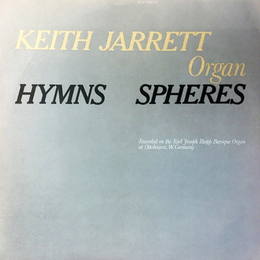 Keith Jarrett : Hymns Spheres (2xLP, Album, Gat)