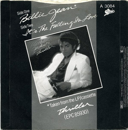 Michael Jackson : Billie Jean (7", Single, Inj)