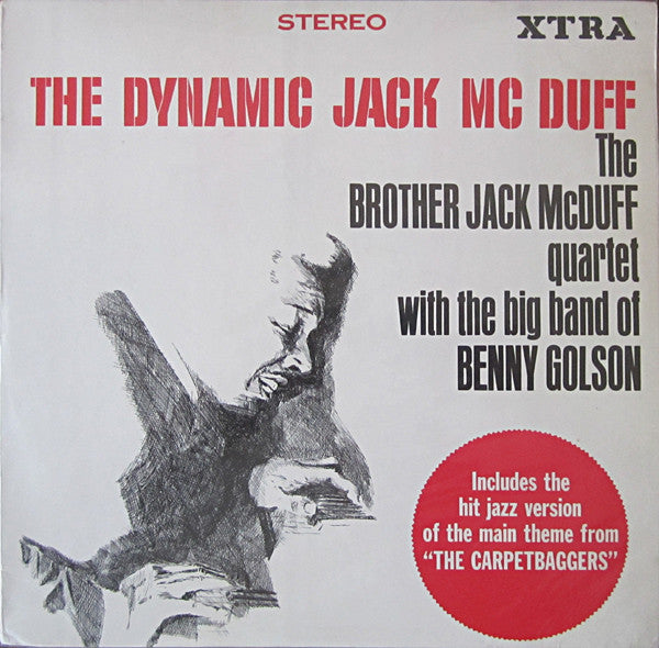 The Brother Jack McDuff Quartet With The Big Band Of Benny Golson : The Dynamic Jack Mc Duff (LP, Album, RE)