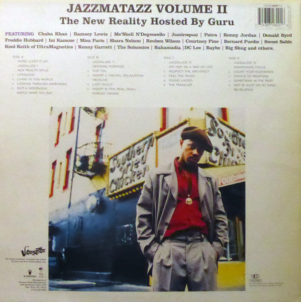 Guru : Jazzmatazz Volume II: The New Reality (2xLP, Album)