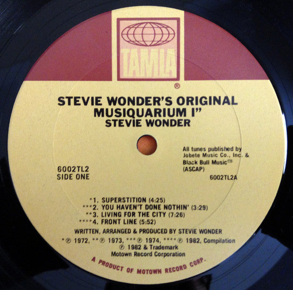 Stevie Wonder : Stevie Wonder's Original Musiquarium I (2xLP, Comp, Emb)