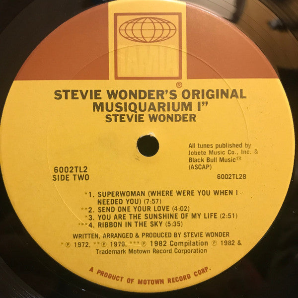 Stevie Wonder : Stevie Wonder's Original Musiquarium I (2xLP, Comp, Emb)