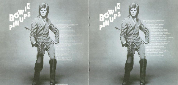 Bowie* : Pinups (CD, Album, RE, RM)