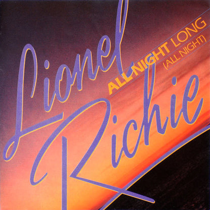 Lionel Richie : All Night Long (All Night) (7", Single, Pus)