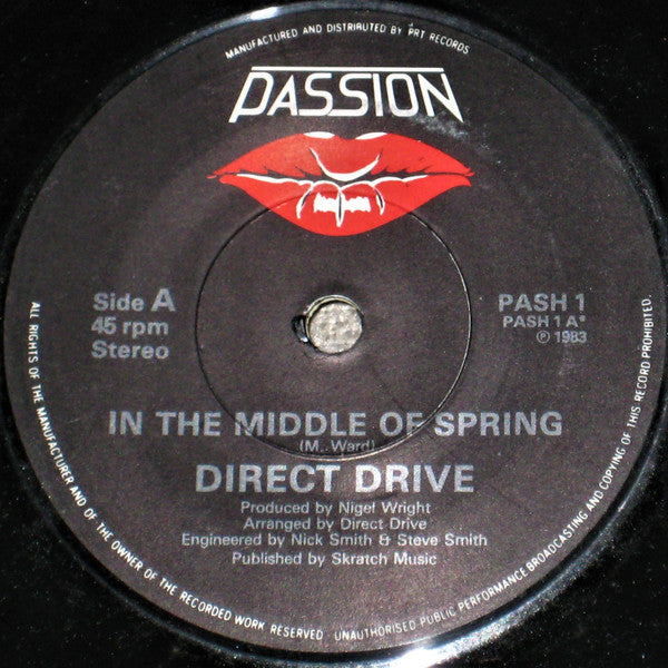 Direct Drive (3) : In The Middle Of Spring (7", Single)