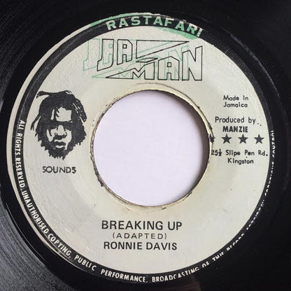 Ronnie Davis : Breaking Up (7")