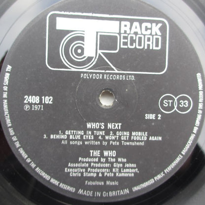 The Who : Who's Next (LP, Album)