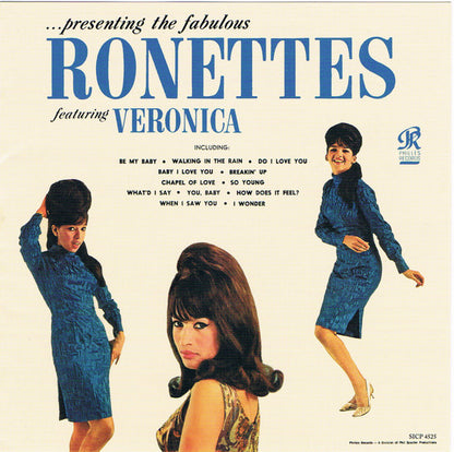 The Ronettes : ...Presenting The Fabulous Ronettes Featuring Veronica (CD, Album, Mono, Ltd, RE, RM)