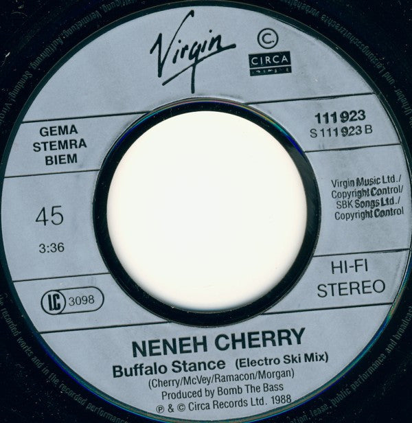 Neneh Cherry : Buffalo Stance (7", Single)