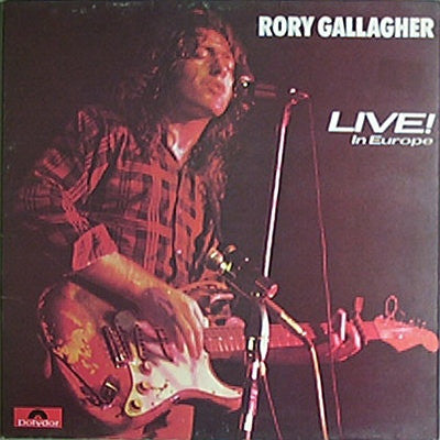 Rory Gallagher : Live! In Europe (LP, Album, Gat)