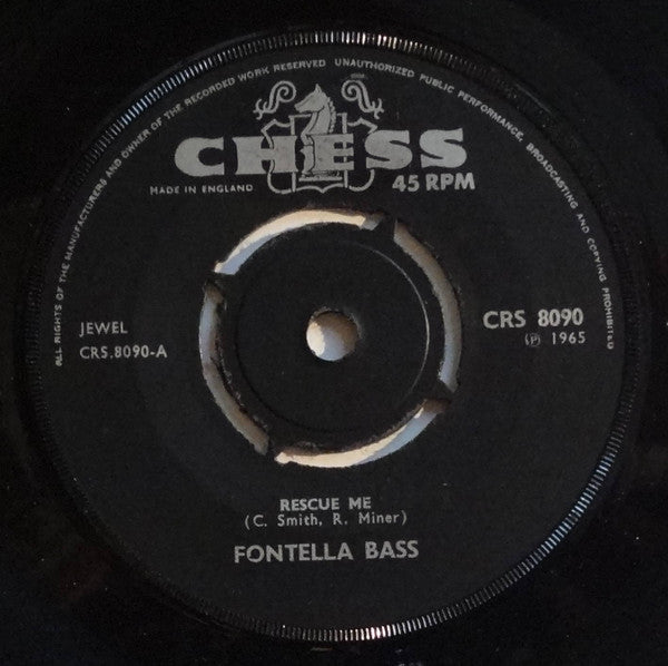 Fontella Bass : Rescue Me (7", Single, RE, 4-P)