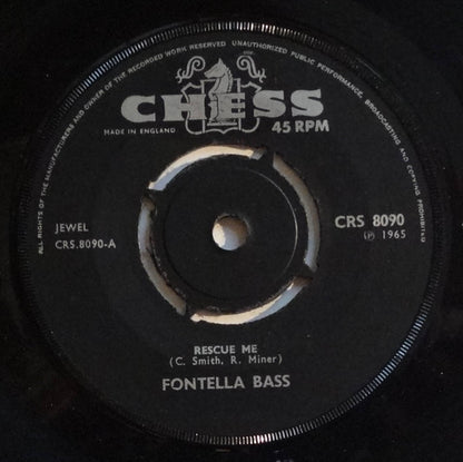 Fontella Bass : Rescue Me (7", Single, RE, 4-P)