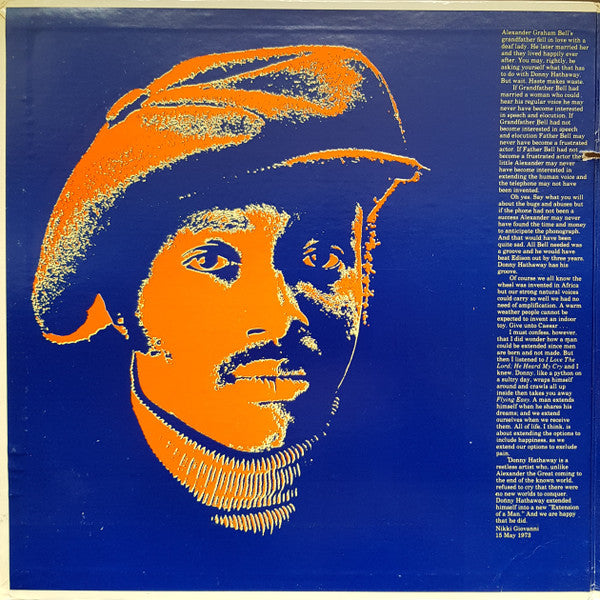 Donny Hathaway : Extension Of A Man (LP, Album, PR )