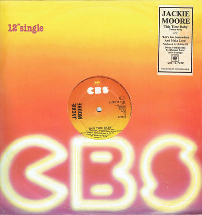 Jackie Moore : This Time Baby (12")