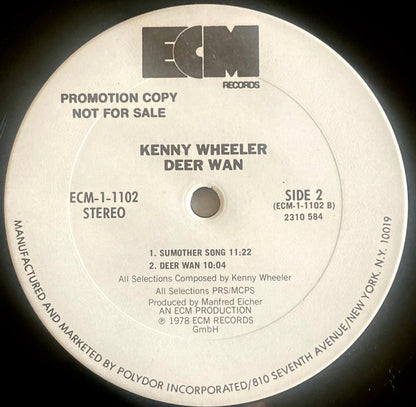 Kenny Wheeler : Deer Wan (LP, Album, Promo)