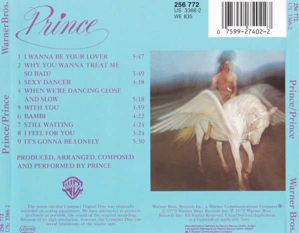 Prince : Prince (CD, Album, RE)