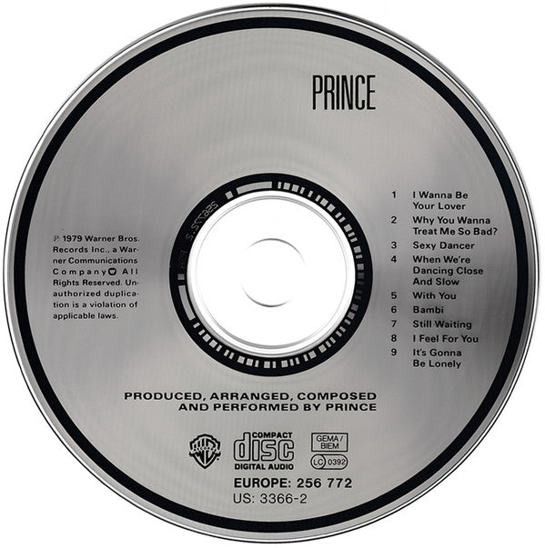 Prince : Prince (CD, Album, RE)