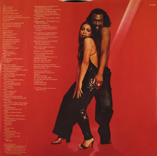 Ashford & Simpson : Stay Free (LP, Album, Win)