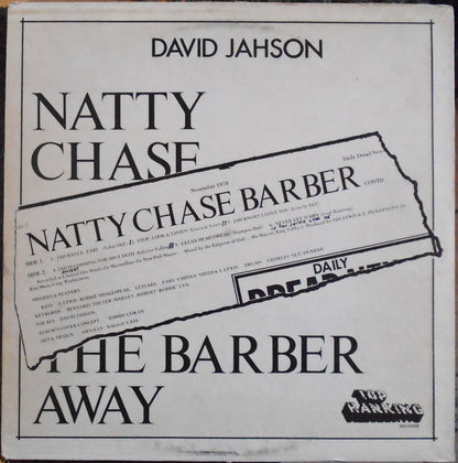 David Jahson : Natty Chase The Barber Away (LP, Album, Blu)