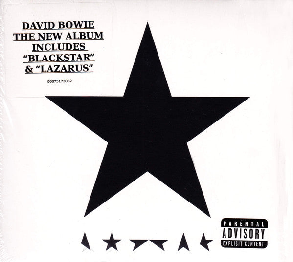 David Bowie : ★ (Blackstar) (CD, Album)