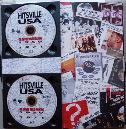 Various : Hitsville USA • The Motown Singles Collection 1959-1971 (Volume One) (4xCD, Comp, RE + Box)