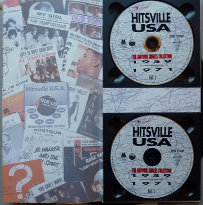 Various : Hitsville USA • The Motown Singles Collection 1959-1971 (Volume One) (4xCD, Comp, RE + Box)