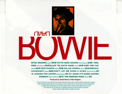 David Bowie : Black Tie White Noise (CD, Album, RE)