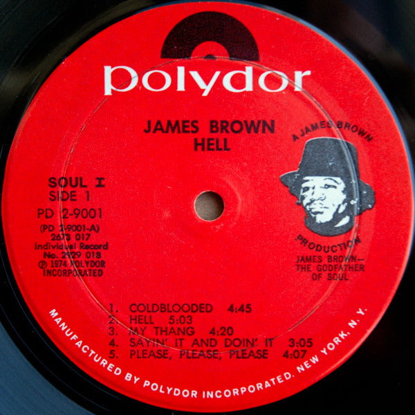 James Brown : Hell (2xLP, Album, Mon)