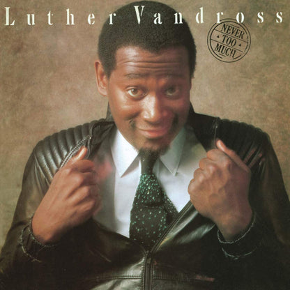 Luther Vandross : Never Too Much (LP, Album, RE)