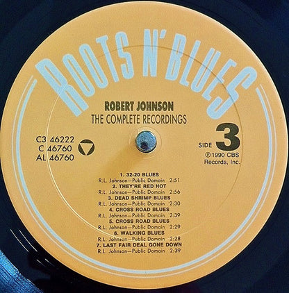 Robert Johnson : The Complete Recordings (3xLP, Comp, Mono, RM + Box)