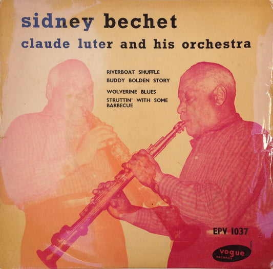 Sidney Bechet, Claude Luter And His Orchestra* : Riverboat Shuffle (7", EP)