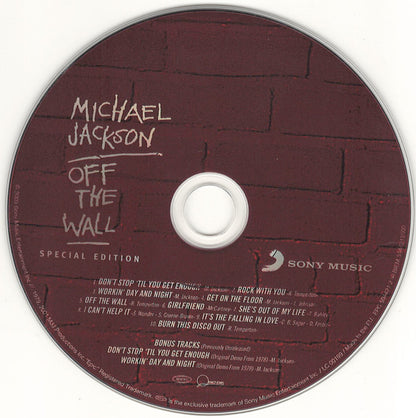 Michael Jackson : Off The Wall (CD, Album, RE, RM, S/Edition)