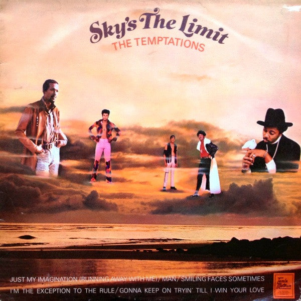 The Temptations : Sky's The Limit (LP, Album)