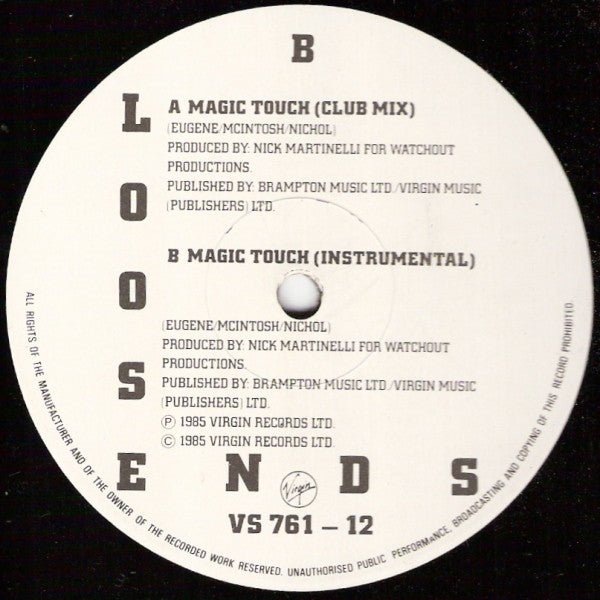 Loose Ends : Magic Touch (12")