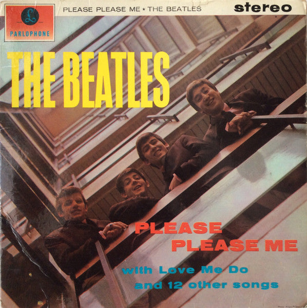 The Beatles : Please Please Me (LP, Album, RP, 4th)