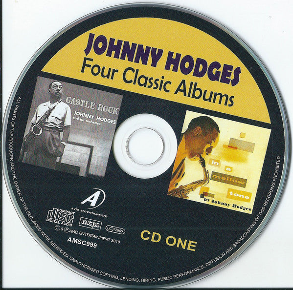 Johnny Hodges : Four Classic Albums  (2xCD, Comp, RM)