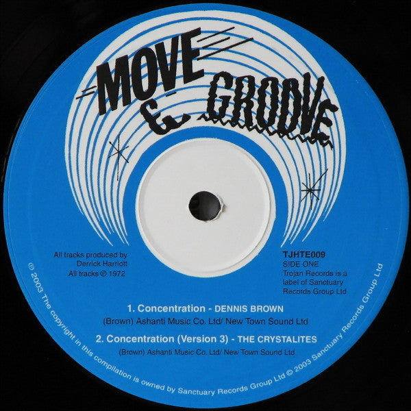 Dennis Brown / The Crystalites : Concentration / Changing Times (10", Ltd)