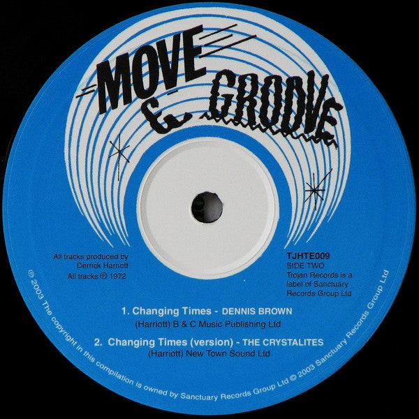 Dennis Brown / The Crystalites : Concentration / Changing Times (10", Ltd)