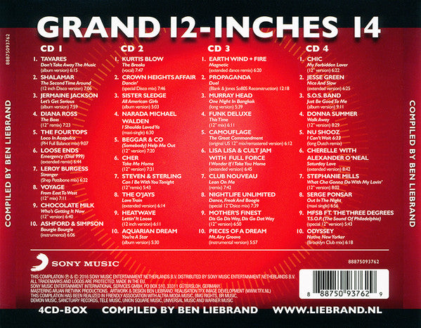 Ben Liebrand : Grand 12-Inches 14 (4xCD, Comp)