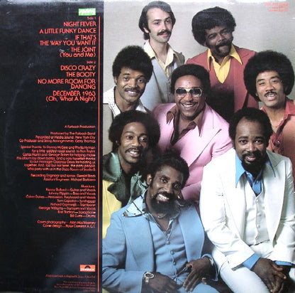 The Fatback Band : Night Fever (LP, Album)