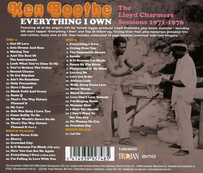 Ken Boothe : Everything I Own (The Lloyd Charmers Sessions 1971-1976) (2xCD, Comp)